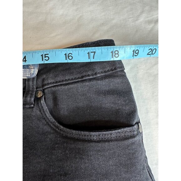 Tahari Chloe Tummy Tuck Slimming Fit Solutions Skinny Jeans Mid Rise Black 16W - Picture 4 of 12